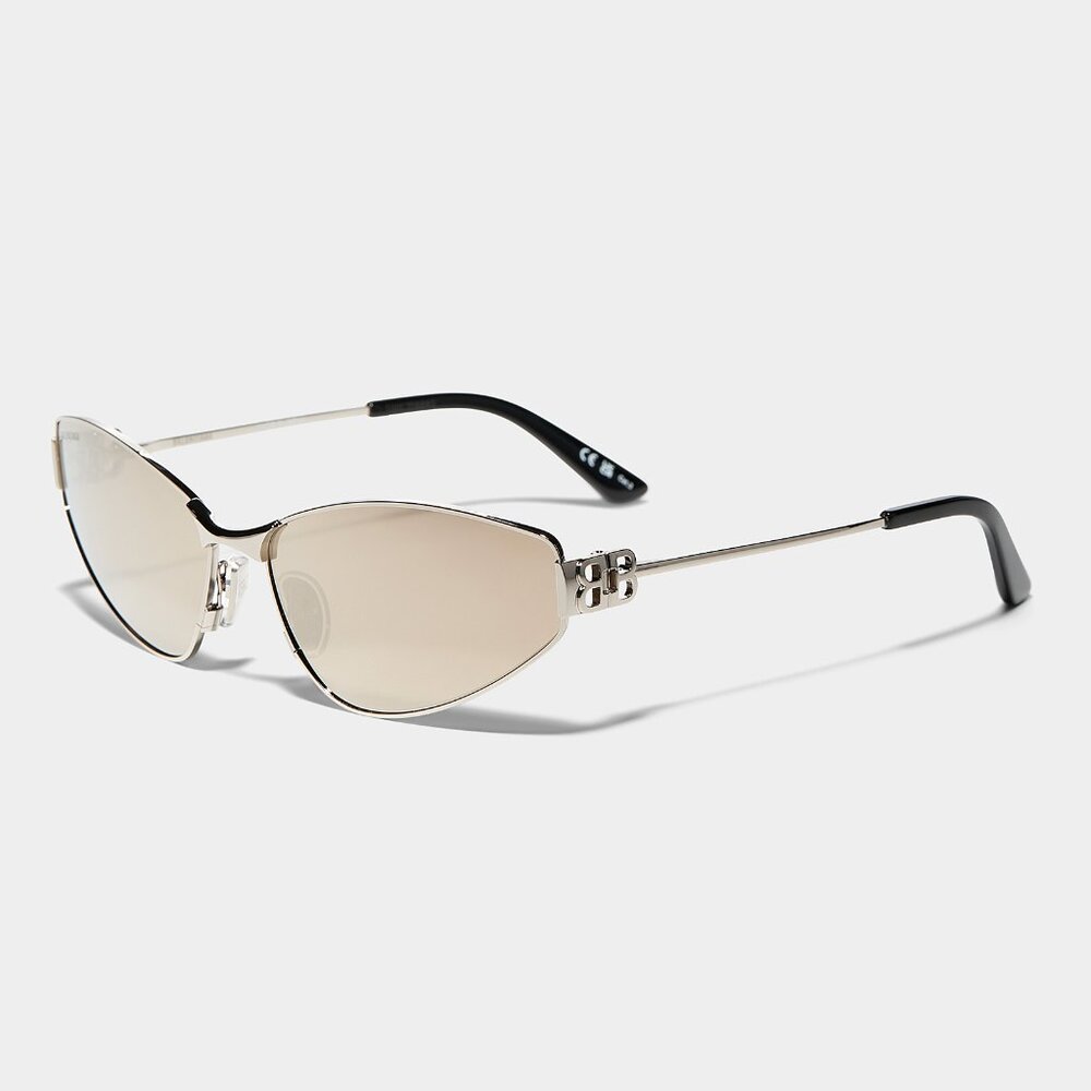 BNWT AW24 BALENCIAGA NARROW CAT EYE SUNGLASSES BB0335S